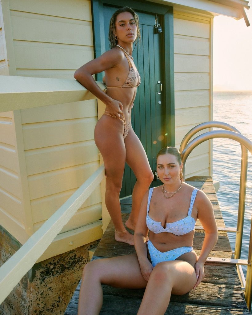 Worthy Bikini Top - Sorrento - On Model | The Littl Australia