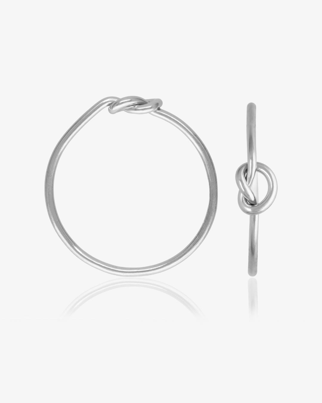 LOVE KNOT RING- Sterling Silver - The Littl - 5 - Rings