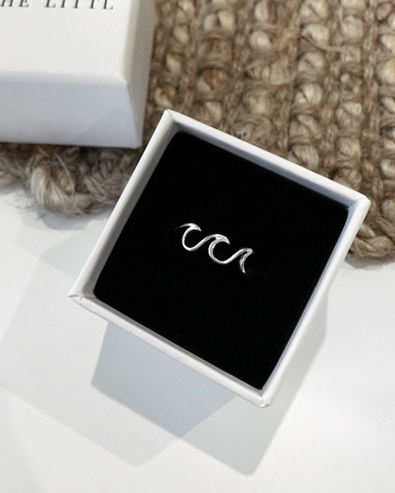 Triple Wave Ring - Sterling Silver - Hypoallergenic & Waterproof | The Littl