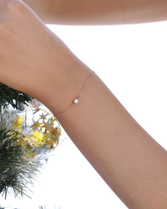 Birthstone Bracelet - 14K Yellow Gold Fill