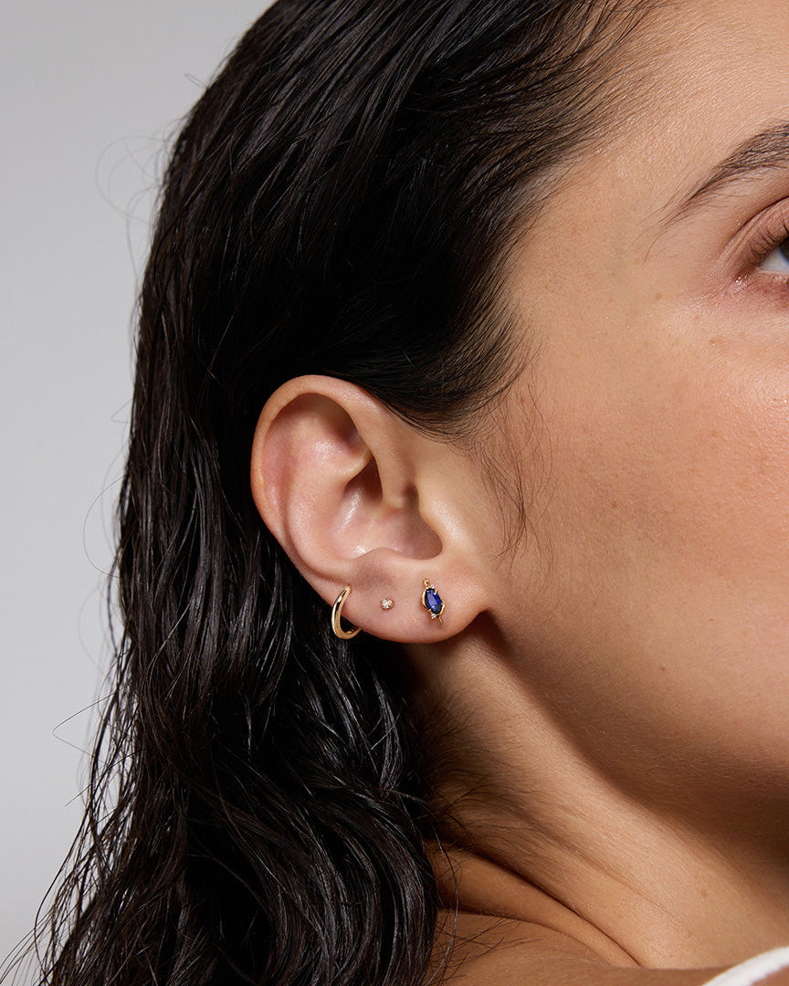 PRE-ORDER: Classic Slim Hoop Earrings - 14k Solid Gold