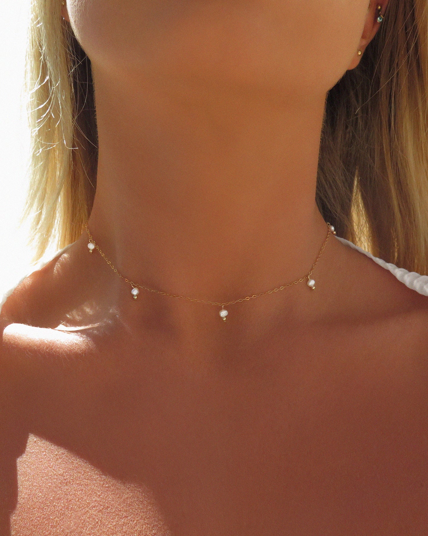 Monaco Five Freshwater Pearl Necklace