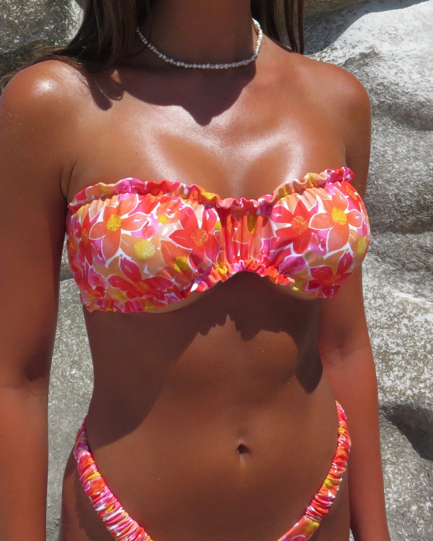 Magnetic Bikini Top - Azalea | The Littl Australia