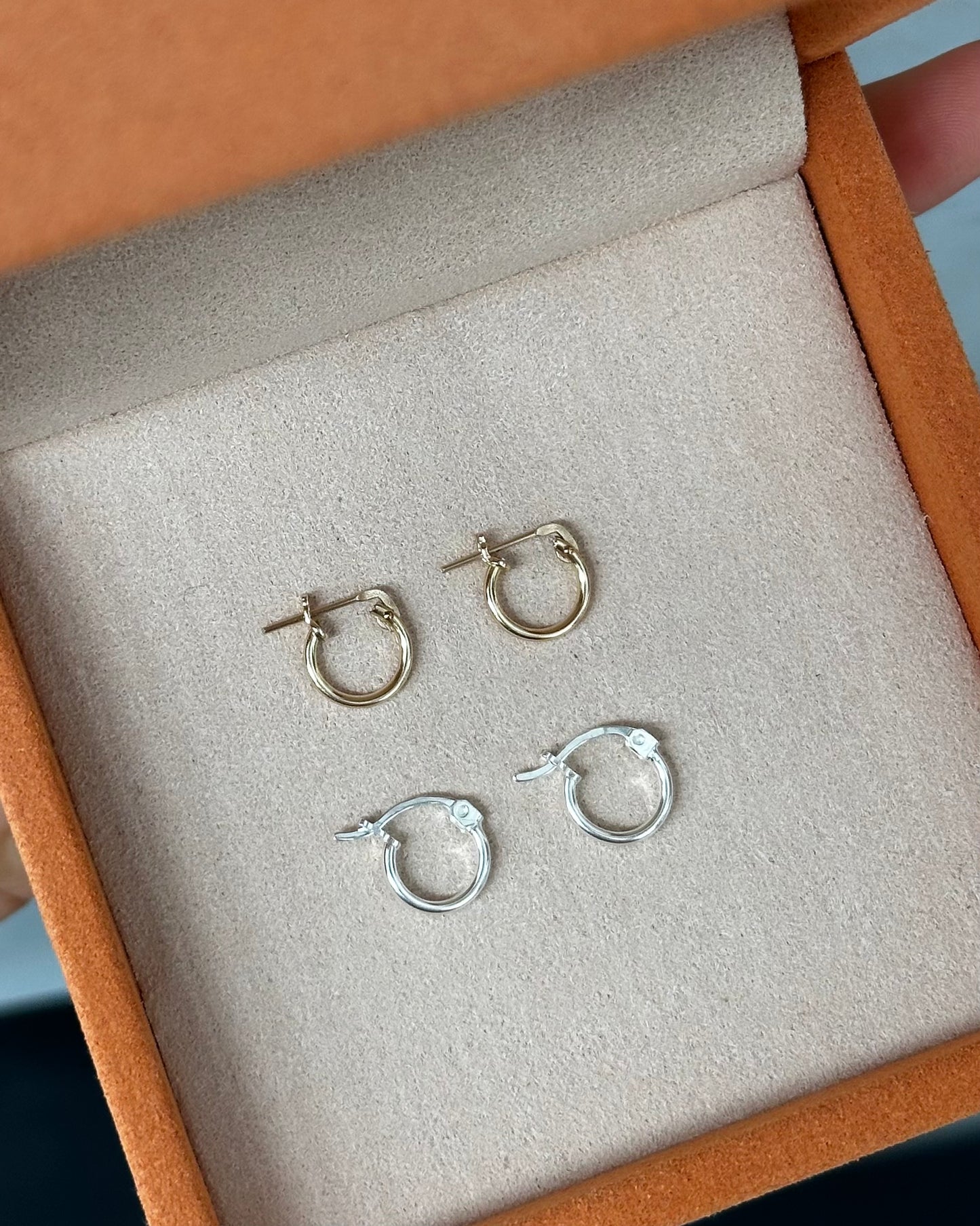 FREE Mini Hoop Earrings (worth $125)