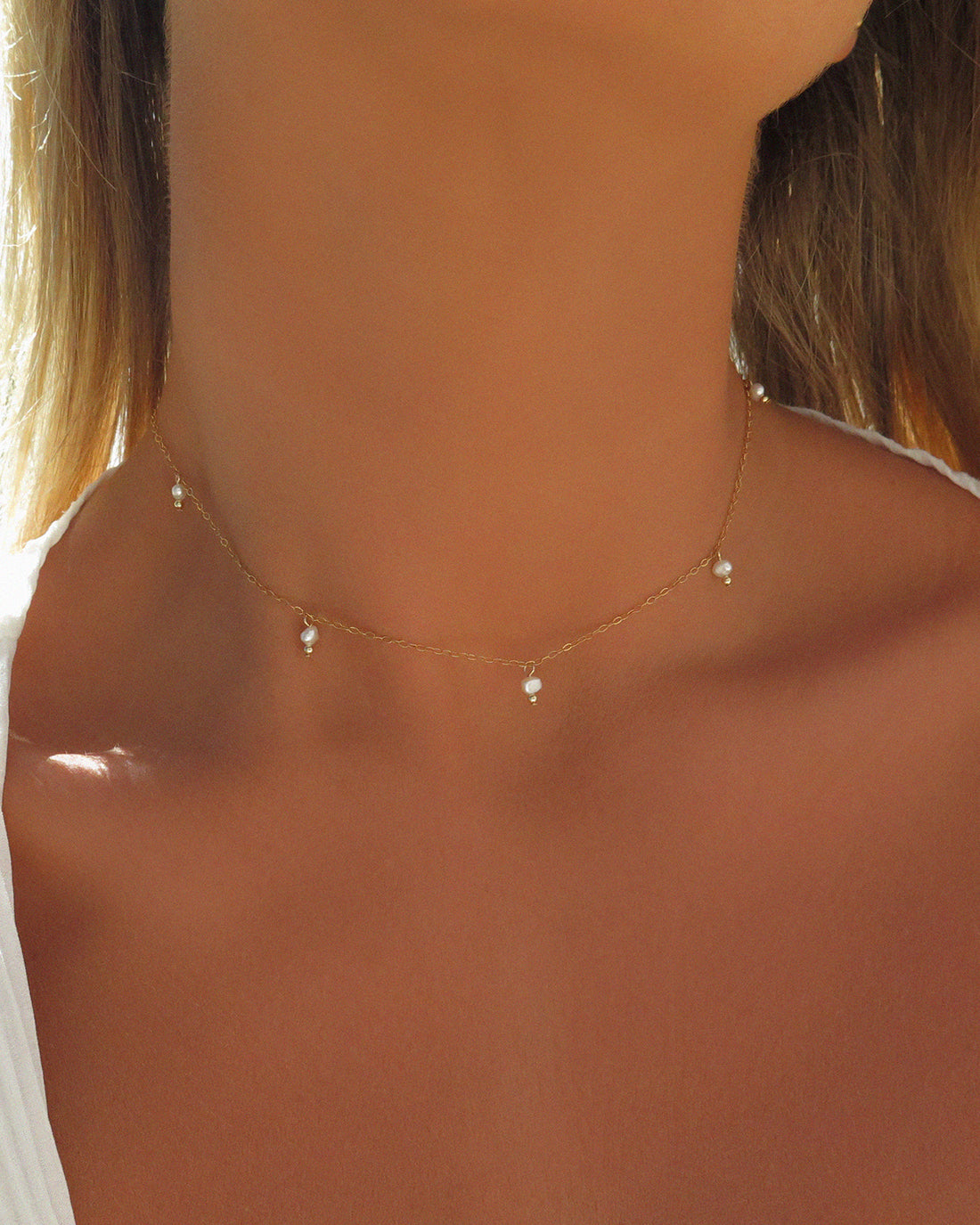 Monaco Five Freshwater Pearl Necklace