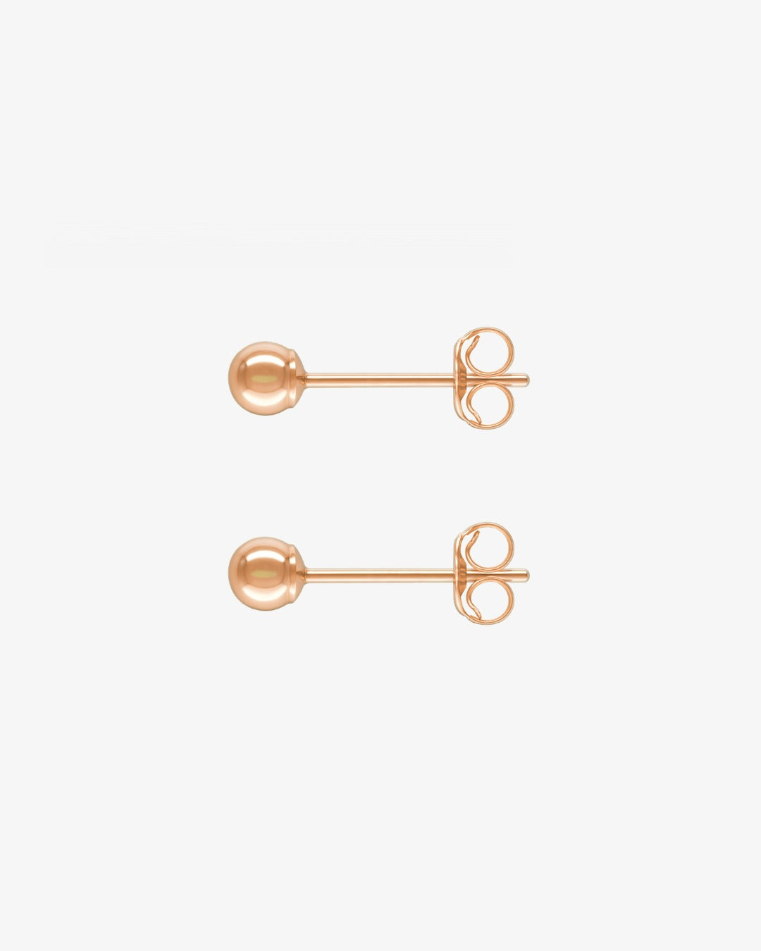 Classic Stud Earrings - 14k Gold Fill - 14k Rose Gold Fill