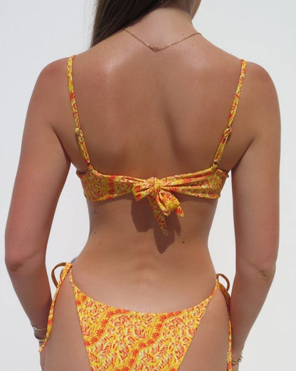 Decadent Bikini Bottom - Spicy Olive - Styled | The Littl Australia
