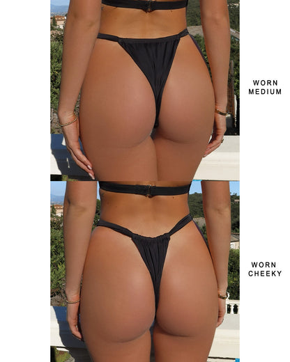 Fierce Bikini Bottom - Nero - Gift Ready | The Littl