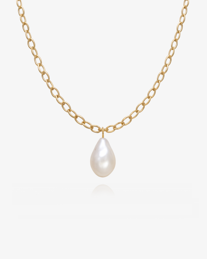 Large Freshwater Pearl Necklace - 14k Gold-Filled | Waterproof & Tarnish-Resistant | The Littl