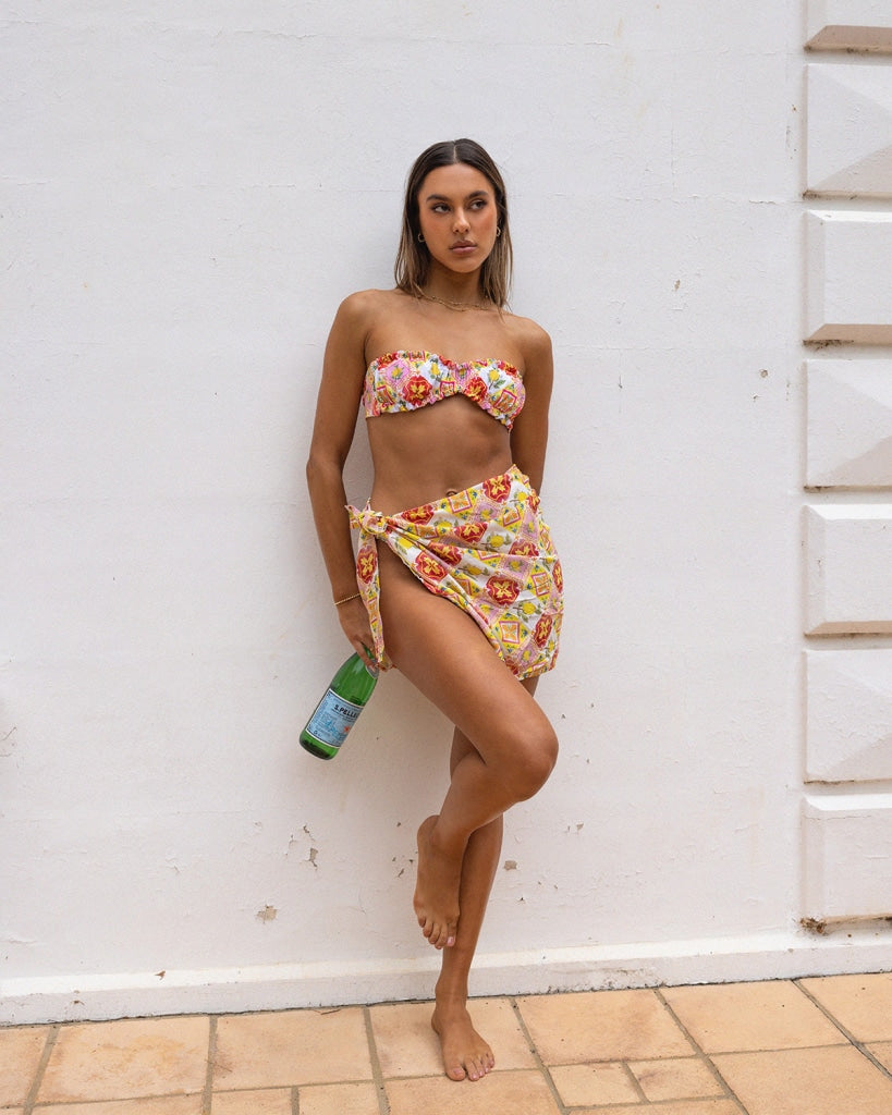 Magnetic Bikini Bottom - Limoncello - Gift Ready - Waterproof | The Littl