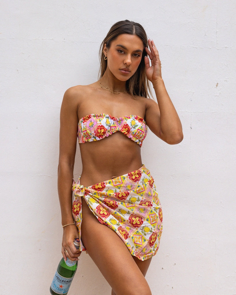 Magnetic Bikini Bottom - Limoncello - Styled | The Littl Australia