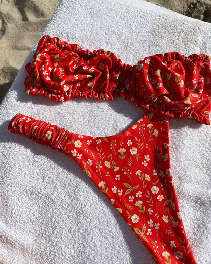 Magnetic Bikini Bottom - Valencia - Worn | The Littl Australia