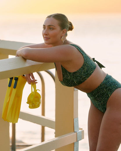 Supportive Bikini Bottom - Amazonia - Styled | The Littl Australia