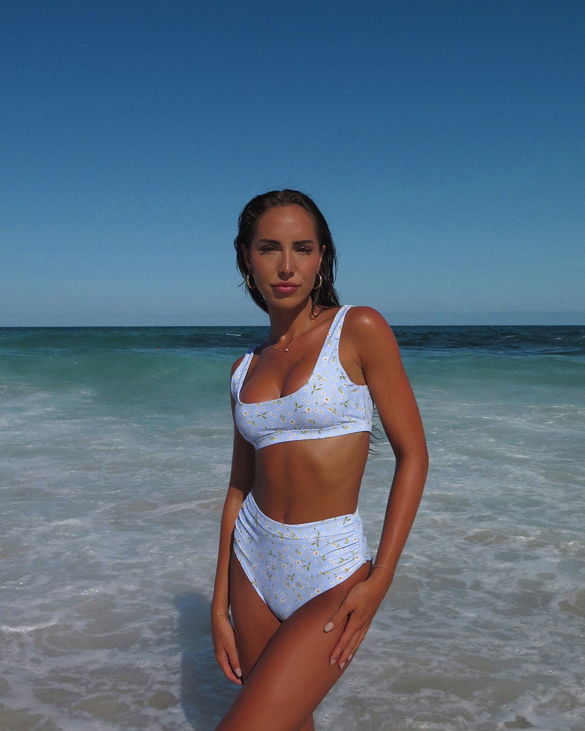 Supportive Bikini Top - Sorrento - Gift Ready | The Littl Australia