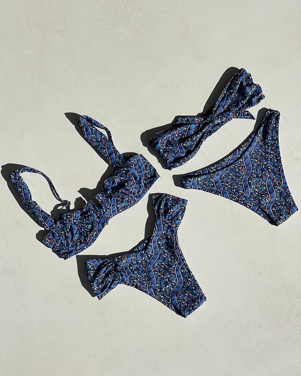 Worthy Bikini Top - Oía - Close-Up | The Littl Australia
