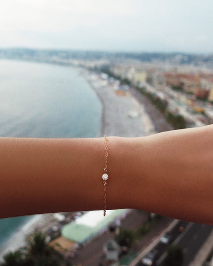 CZ Bracelet - The Littl | Waterproof Gold Jewellery Australia