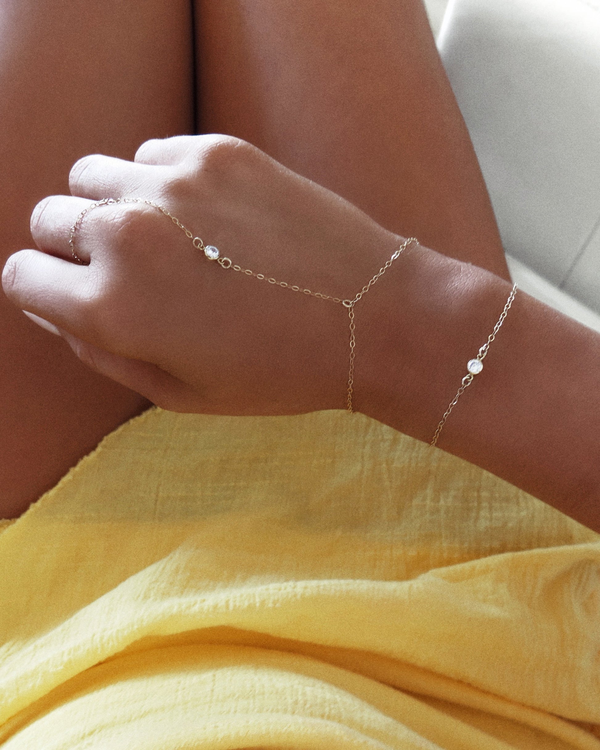 CZ Bracelet - The Littl | Waterproof Gold Jewellery Australia