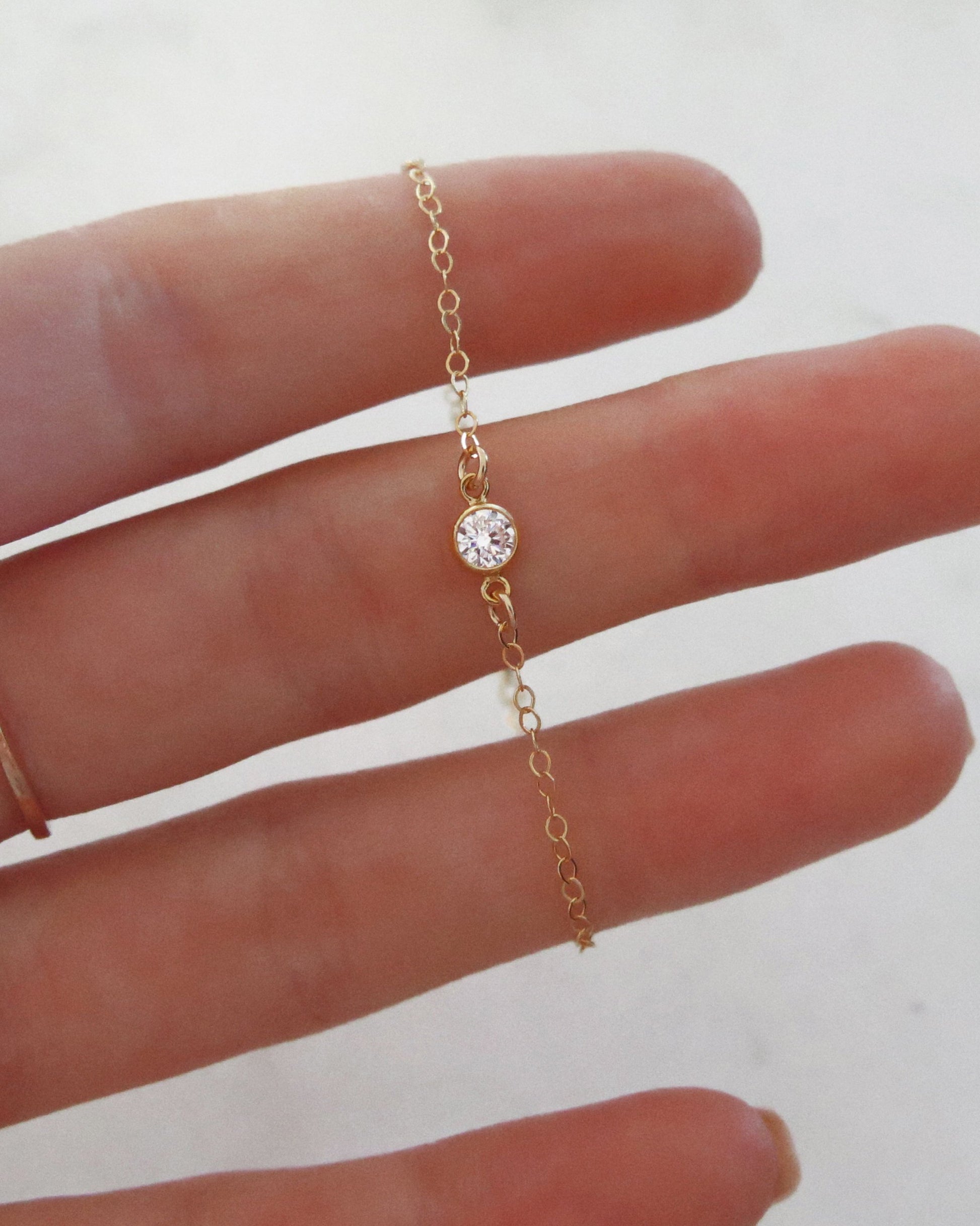 CZ Bracelet - The Littl | Waterproof Gold Jewellery Australia