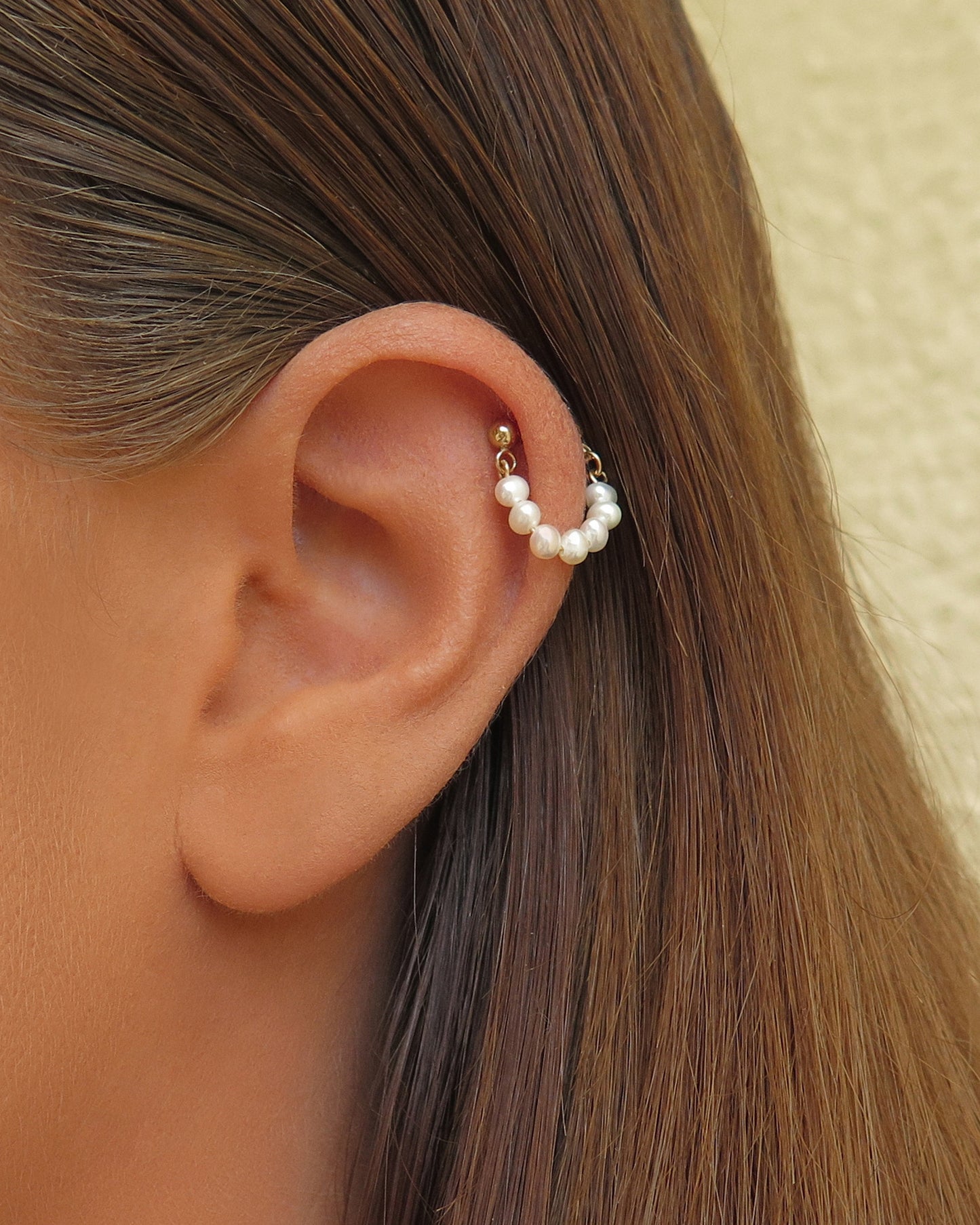 Freshwater Pearl Helix Piercing