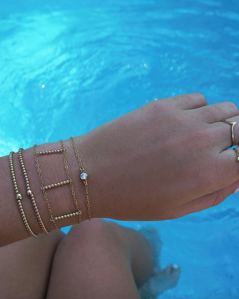 CZ Bracelet - The Littl | Waterproof Gold Jewellery Australia
