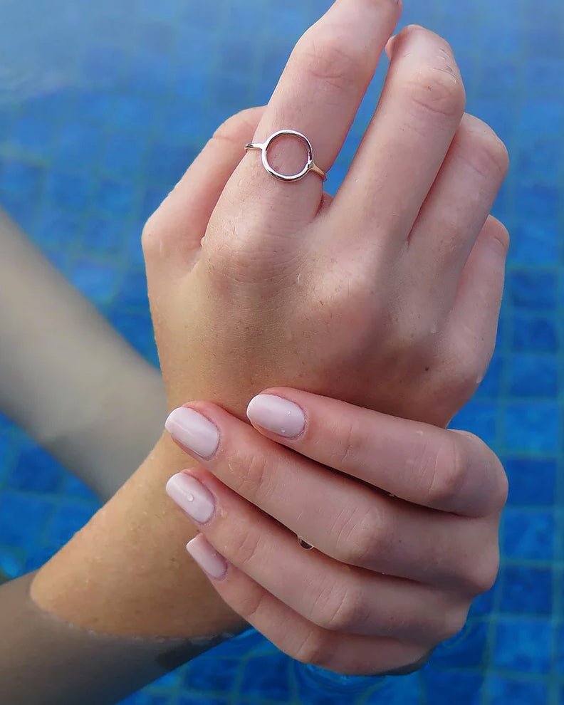 Circle Ring  - Sterling Silver