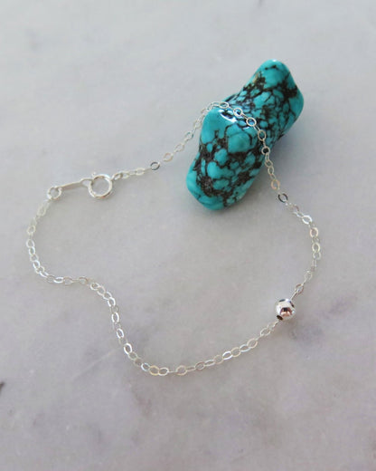 CLASSIC BRACELET- Sterling Silver - The Littl - Classic Chain - 16cm
