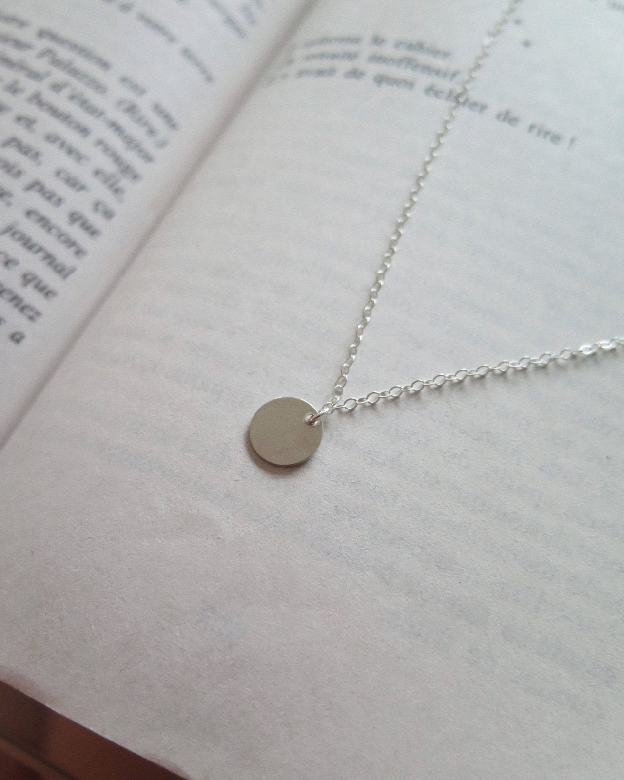 COIN NECKLACE - The Littl - 14k Yellow Gold Fill - No