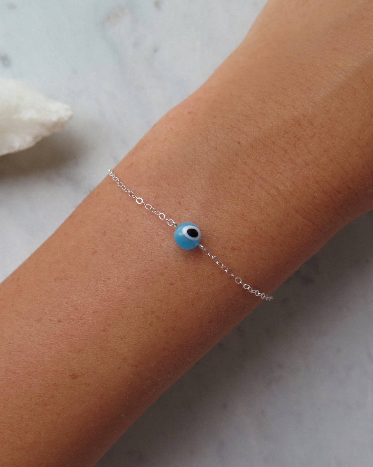 DIVINE EYE BRACELET - The Littl - Classic Chain - Sterling Silver