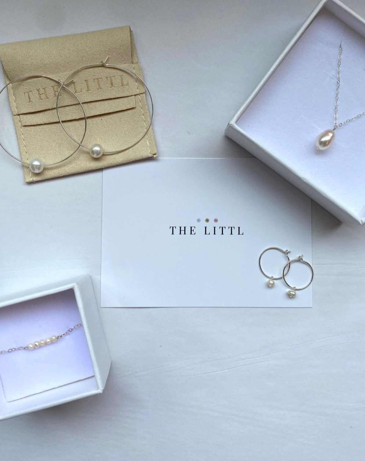 FRESHWATER PEARL JEWELLERY BUNDLE- Sterling Silver ($440 value) - The Littl - Classic Chain (worth $440) -