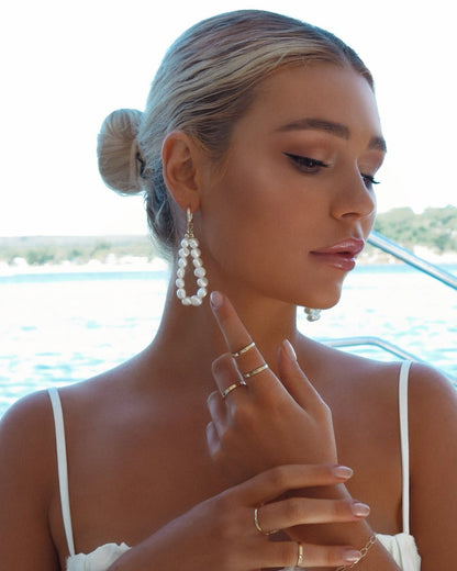 Thick Hoop Earrings - 14k Gold-Filled - Waterproof & Tarnish-Resistant | The Littl