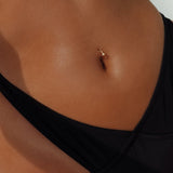 Hoop Belly Ring - 14k Yellow Gold Fill