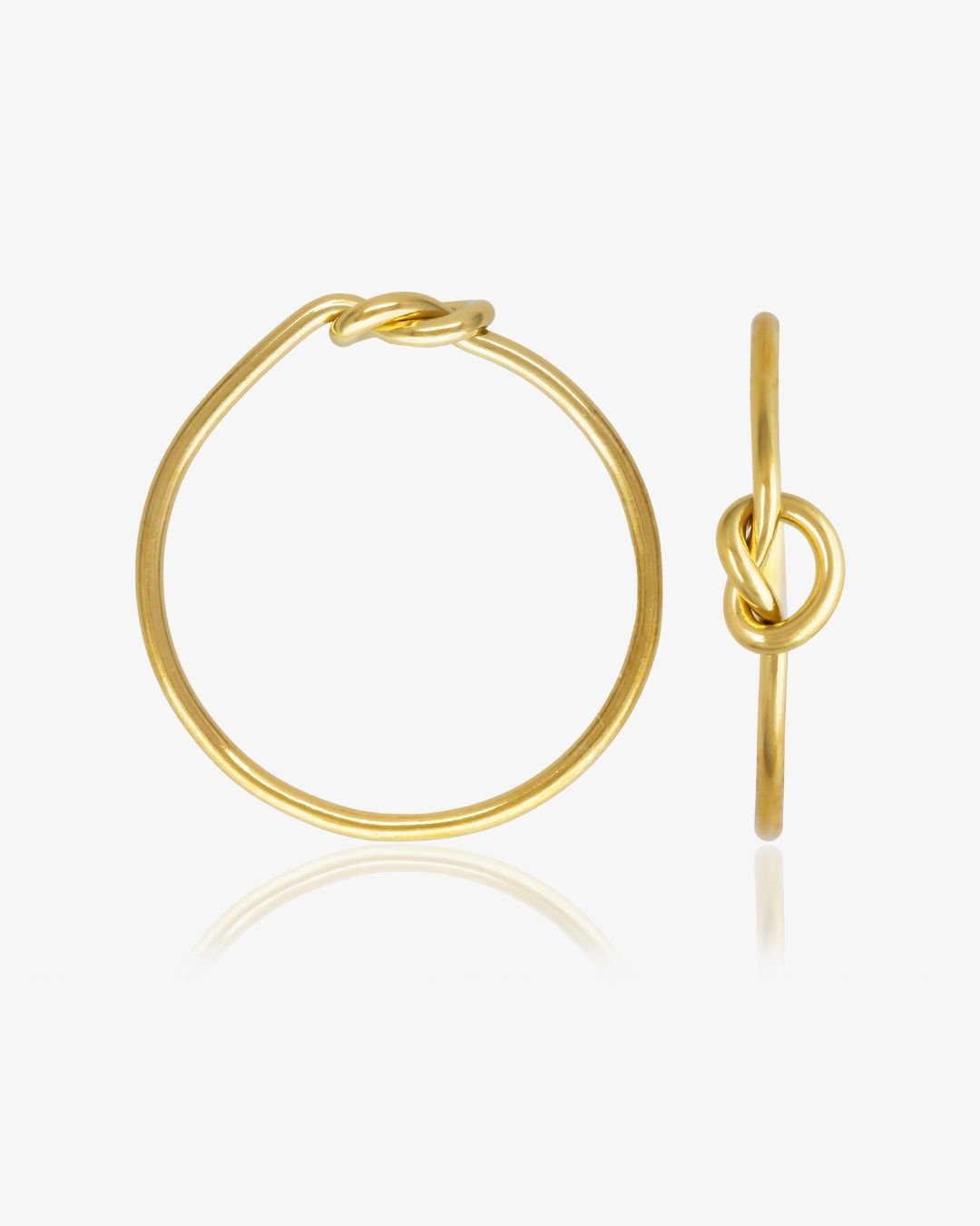 LOVE KNOT RING- 14k Yellow Gold Fill - The Littl - 5 - Rings