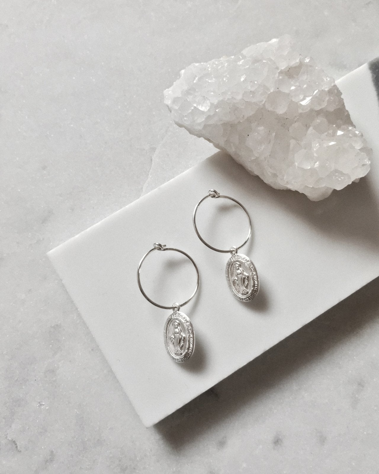 Miraculous Medal Earrings