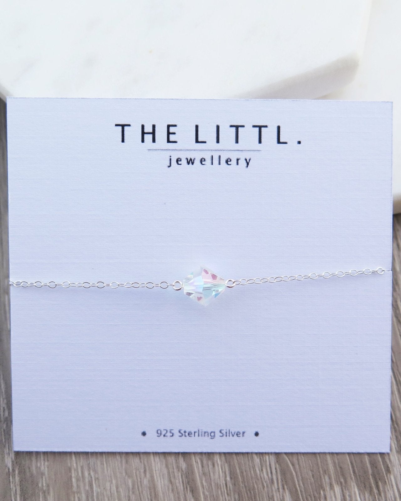 SWAROVSKI BRACELET - The Littl - 14k Yellow Gold Fill - Deluxe Chain