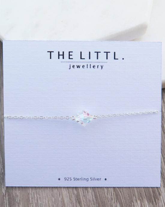 SWAROVSKI BRACELET - The Littl - 14k Yellow Gold Fill - Deluxe Chain