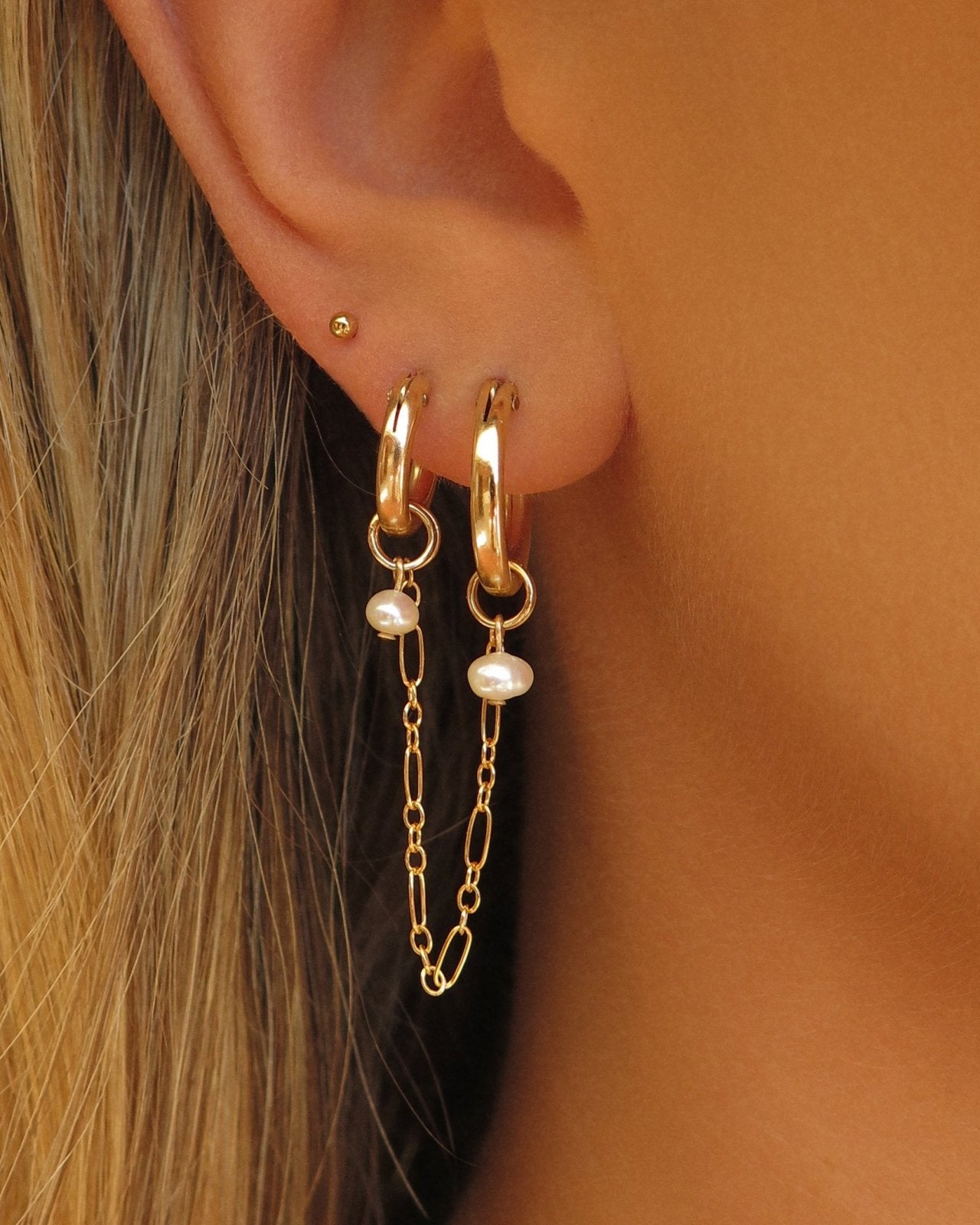 Double Piercing Earrings for Women - Up to 64% off | Lyst