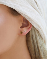 Trinity Stud Earrings - 14k Gold-Filled | Waterproof & Tarnish-Resistant | The Littl
