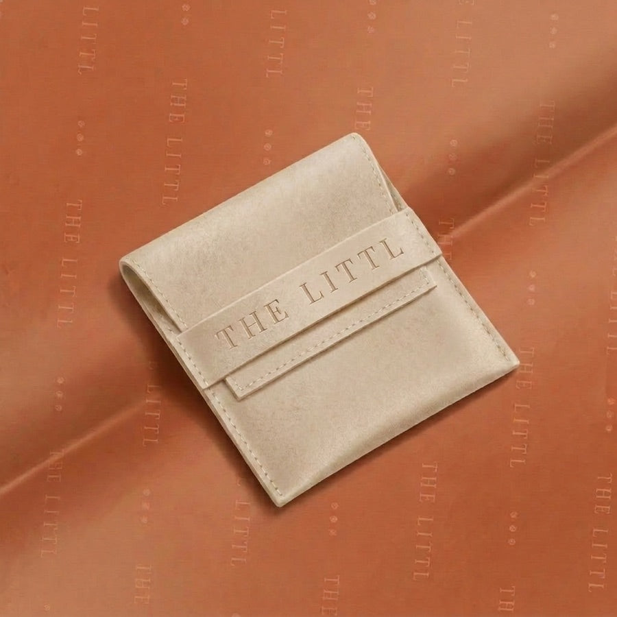 The Littl signature suede pouch